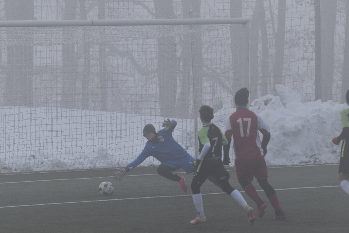 Prva zmaga za ekipo U15 v Zimski ligi