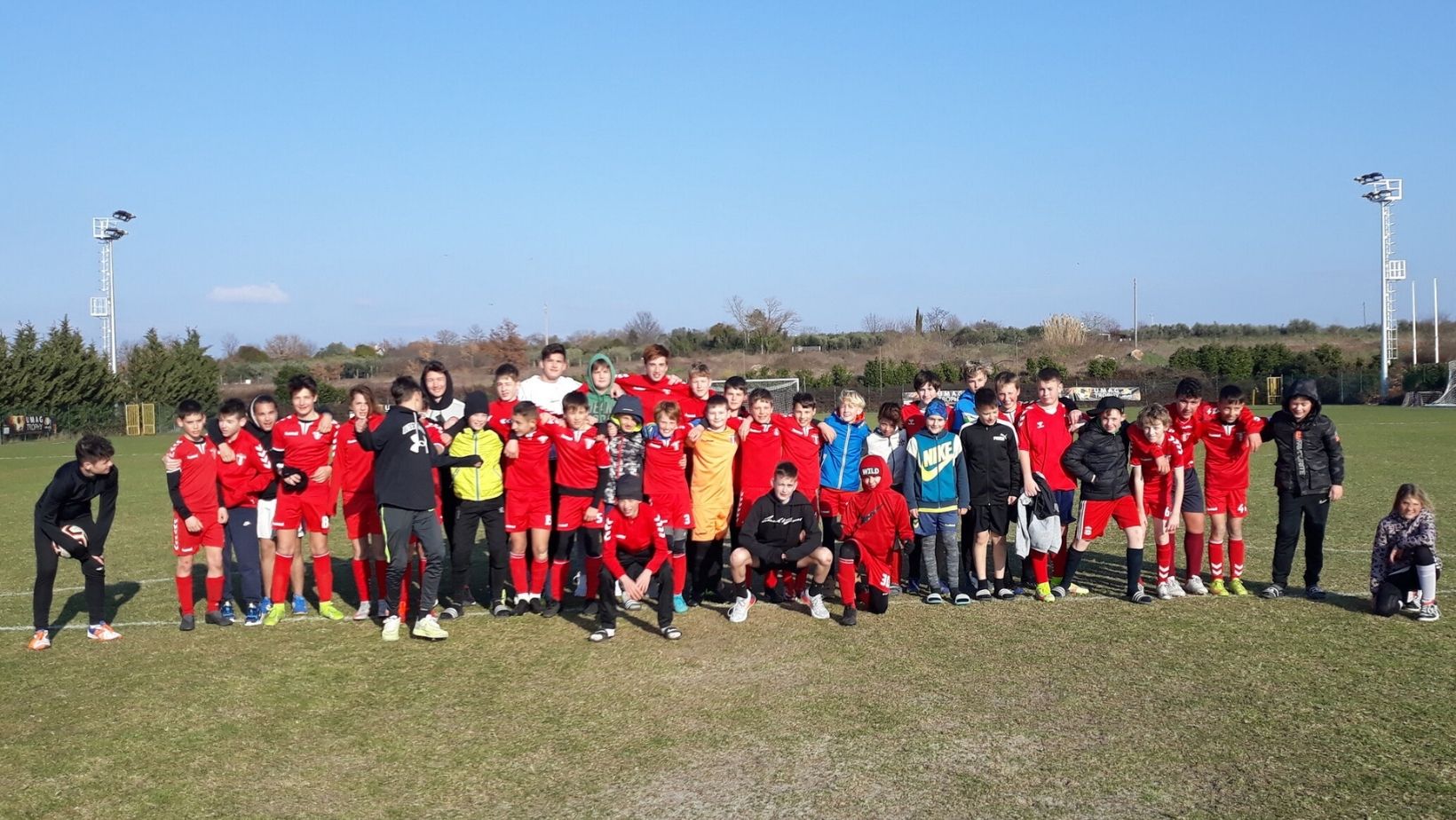 Ekipa U13 se je vrnila s priprav v Umagu NK Kranj