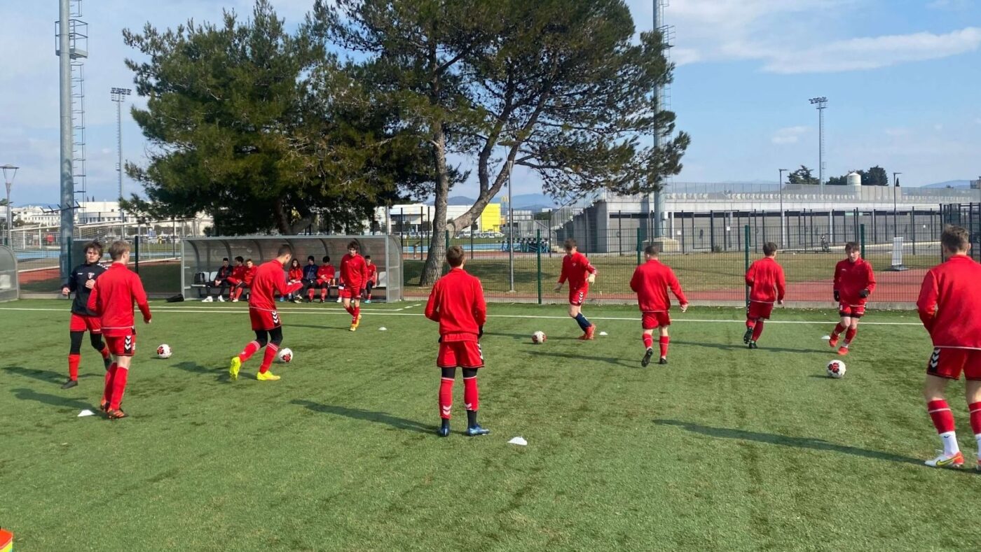 nk kranj priprave zimska liga kadeti